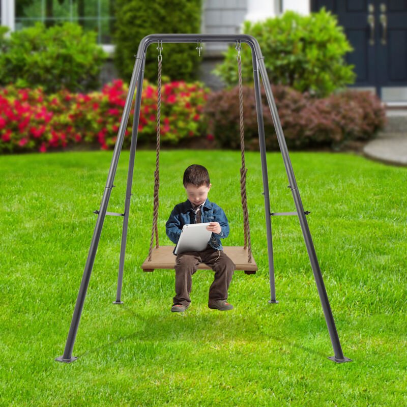 Garden Hanging Chair Frame, Metal Hanging Chair Frame, Hanging Chair Frame for Indoor/ Outdoor