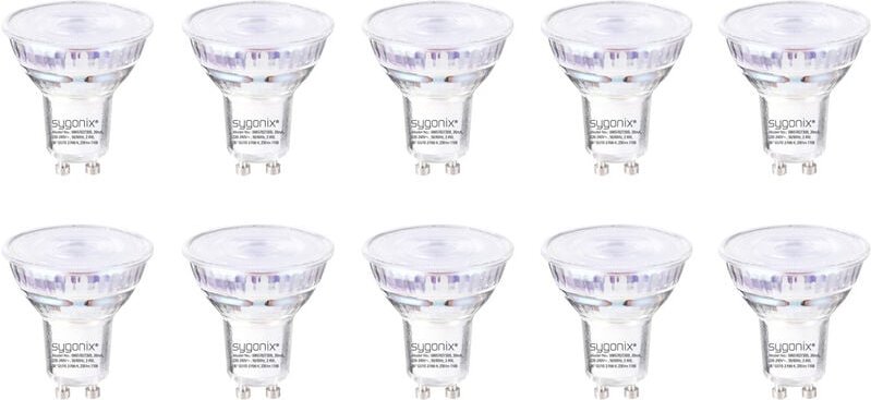 Sygonix - SY-5239524 led eek e (a - g) GU10 2.4 w = 35 w Warmweiß (ø x h) 50 mm x 54 mm nicht dimmbar