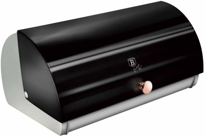 BERLINGER HAUS Black Rose BH-6728 Brotkasten aus Stahl