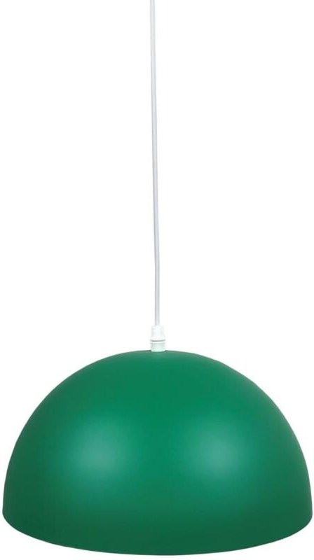 Hänge-Deckenleuchte der Serie "Abala" E27 (maximal 40W 230V) IP20 Ø40cm weiß und grün