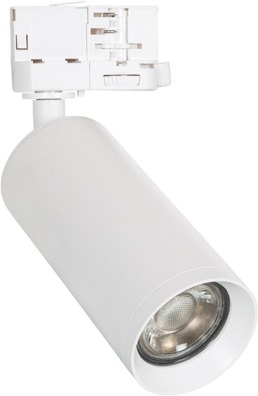 Efectoled - 3-Phasenstromschiene Strahler Quartz für GU10 Glühbirne Weiß