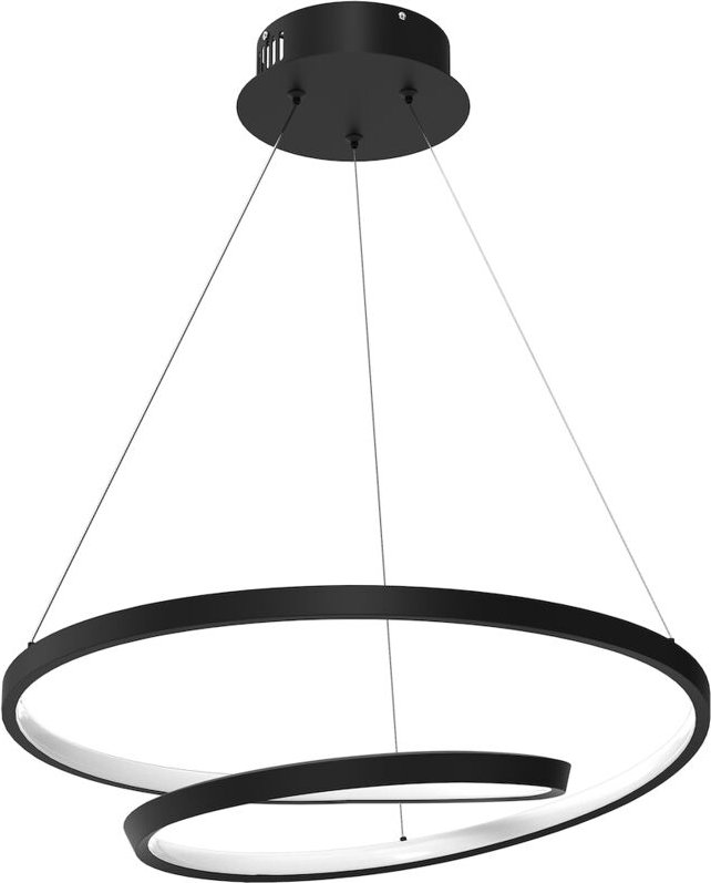 Hängelampe LUCERO SCHWARZ 48W LED