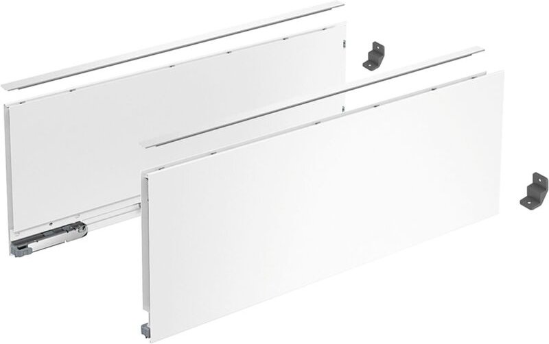 Hettich Avantech You Zarge Stahl Weiss Set H187 NL350