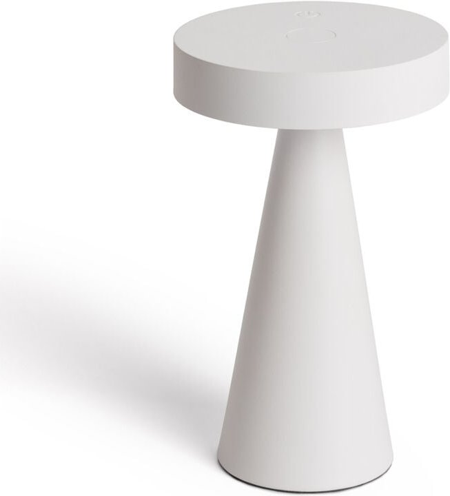 LED Tischlampe Kabellos Außen Catinca Weiß