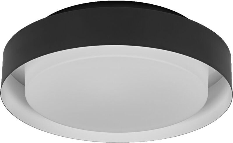 Deckenleuchte led orbis madrid 29cm 2xE27, schwarz - Ledvance