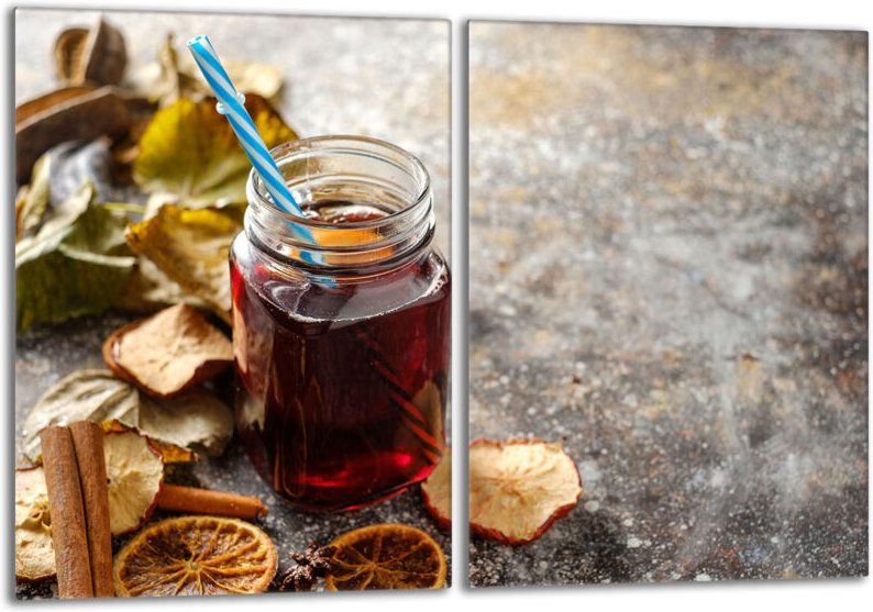 Glasschutzplatte für den Herd 2x40x52 Lebensmittel