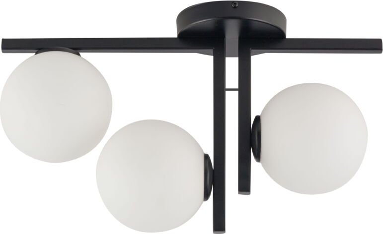 Sigma ANDY Deckenleuchte Schwarz und Weiß 48 cm modernes Design