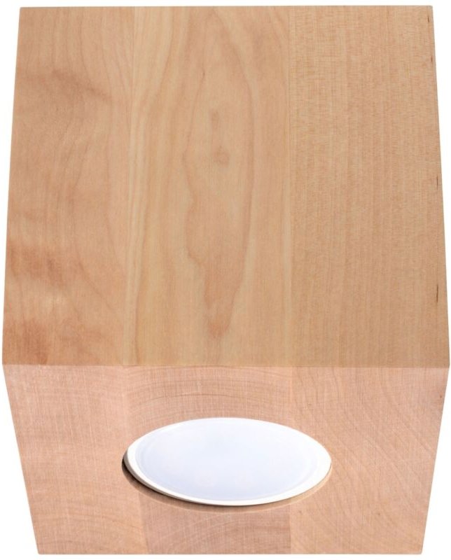 Deckenleuchte Delta 1 GU10 Naturholz Lumilo 04.299.93