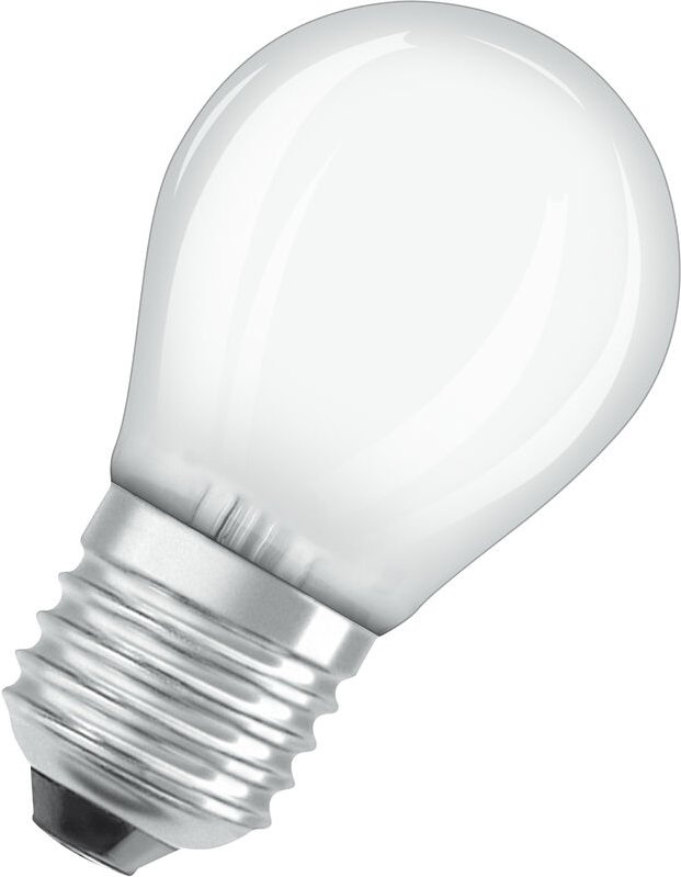 Osram - Filament led Lampe mit E27 Sockel, Warmweiss (2700K), Tropfenform, 5.5W, Ersatz für 60W-Glühbirne, led Retrofit ...