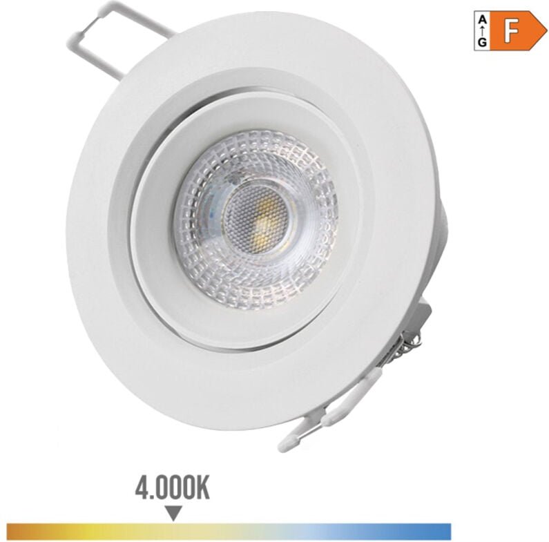 LED-Einbaustrahler EDM 5W - 380lm - 4000K - Weiß - 31631