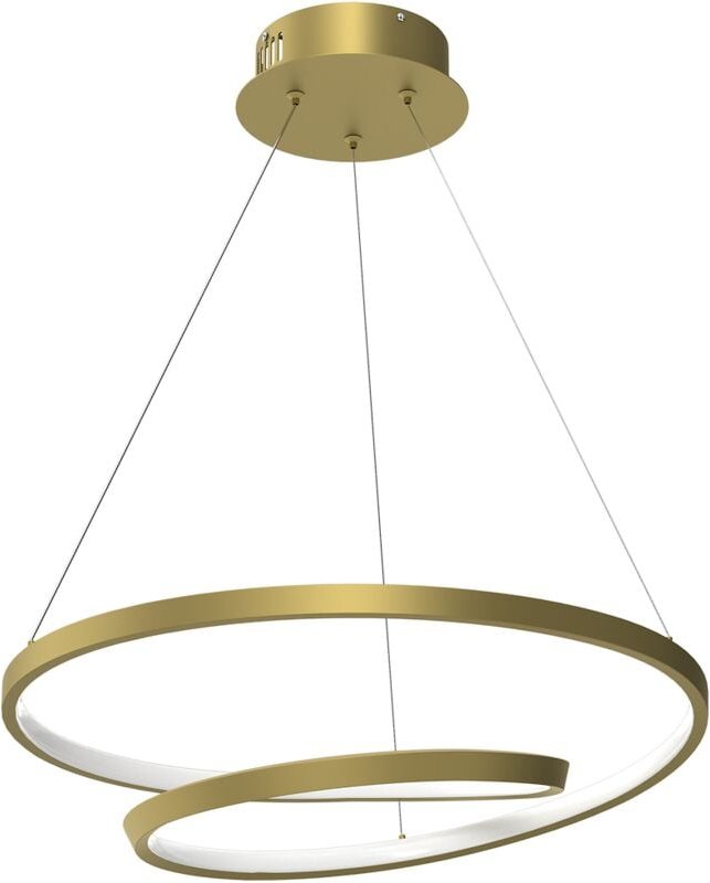 Goldene LED-Hängelampe LUCERO Milagro ML7950