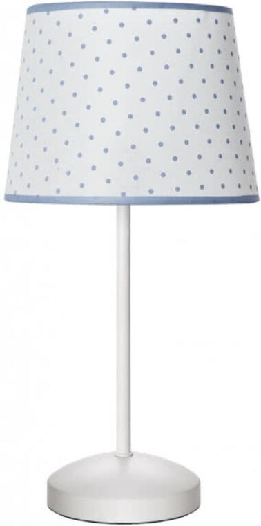 My Lamp - Tischlampe Misuri Serie Beige/Leder 1xe27 43x25d