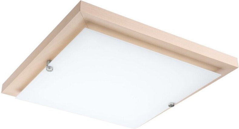 Lamkur Square Einfache Unterputz-Deckenleuchte Weiß