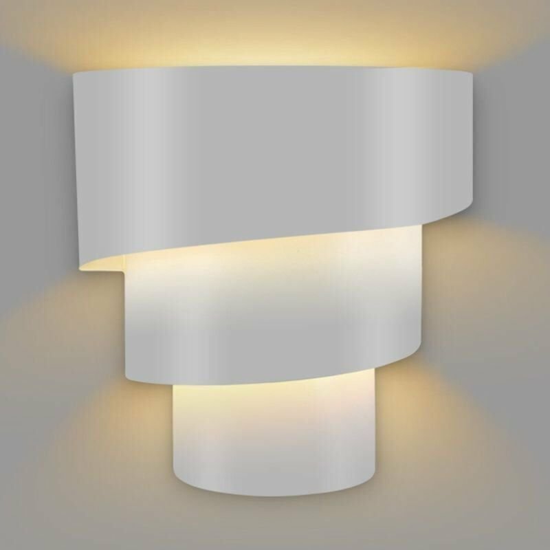 Cham LED-Wandleuchte, dekorative Beleuchtung, LED-Wandleuchte, drehbar, dreischichtig, kreative Mode, Eisenleiterform (w...
