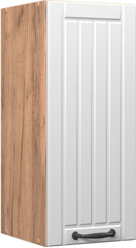 Hängeschrank Fame-Line, Weiß Landhaus, 30 cm, Vicco