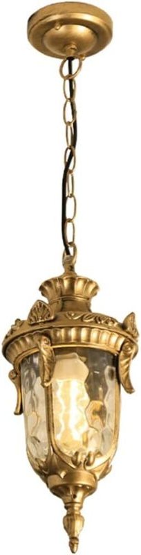 Europäische römische Outdoor-Villa-Gartenleuchte, wasserdicht, Kronleuchter, Pendelleuchte, kreativ, verstellbar, für Fl...