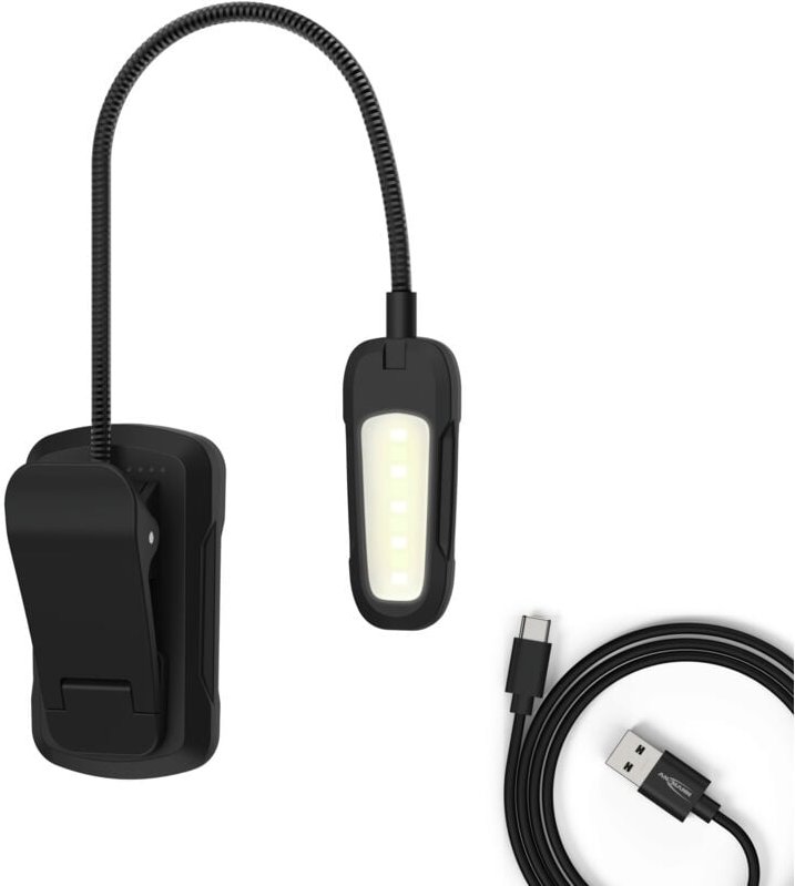 Ansmann 1600-0531 Clip-Light Mobile Kleinleuchte LED Schwarz