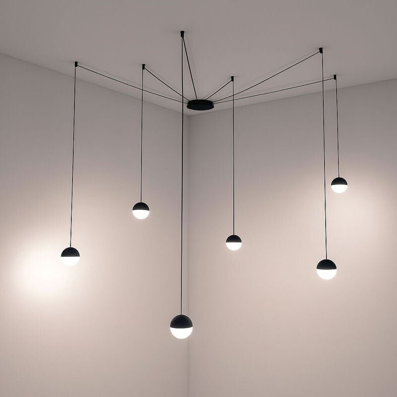 Barcelona Led - led Hängeleuchte orbita 6x8W (36W)