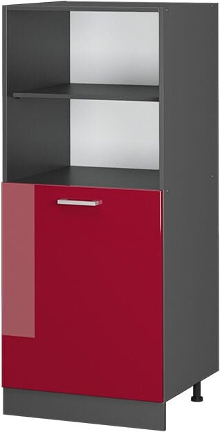 Thumbnail - Vicco - Herdumbauschrank R-Line, Bordeaux Hochglanz, 60 cm