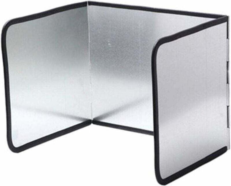 Faltbarer Spritzschutz für die Küche, Spritzschutz für Küche und Herd, Spritzschutz für Herdplatten (S)