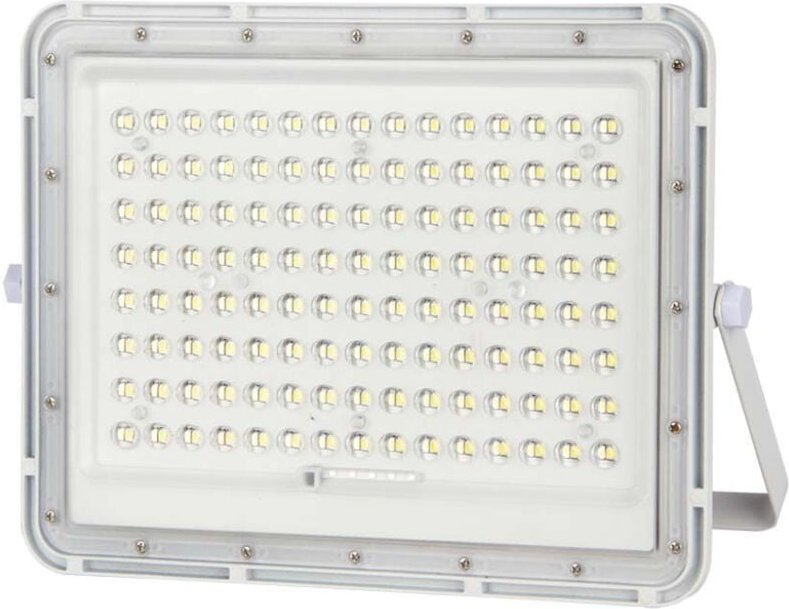 V-TAC 20W LED-Flutlicht mit Fernbedienung und Solarpanel, Naturweiß, IP65