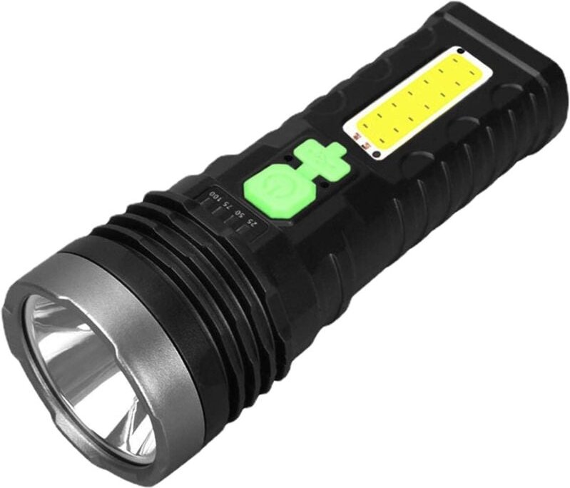 Solarbetriebene Taschenlampe Solarbetriebene LED-Taschenlampe mit Handkurbel, wiederaufladbare wasserdichte Taschenlampe...