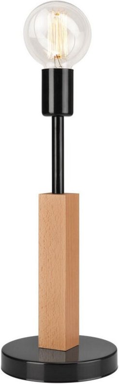 Lamkur Orazio Industrial Tischlampe Schwarz, 1x E27