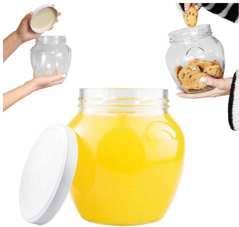 Amphoren-Glas, 1700 ml, für Konservierungsliköre, Gurken-Honig-Glas, 1,7 l