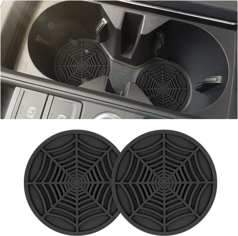 Thumbnail - Stück PVC-Fahrzeug-Getränkehalter, universelle Auto-Getränkehalter-Matte, rutschfester Getränkehalter, runde Getränkehal...