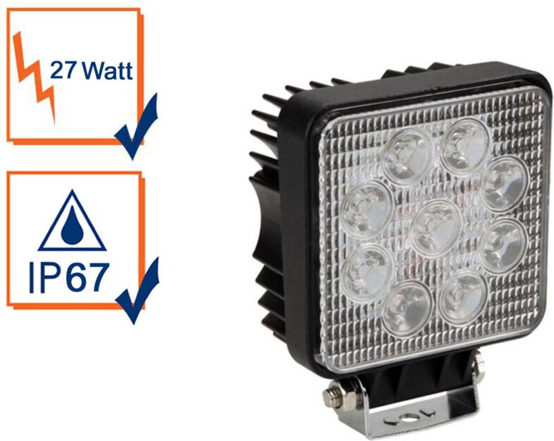 Led-scheinwerfer - 27 w - NEUTRALWEIß
