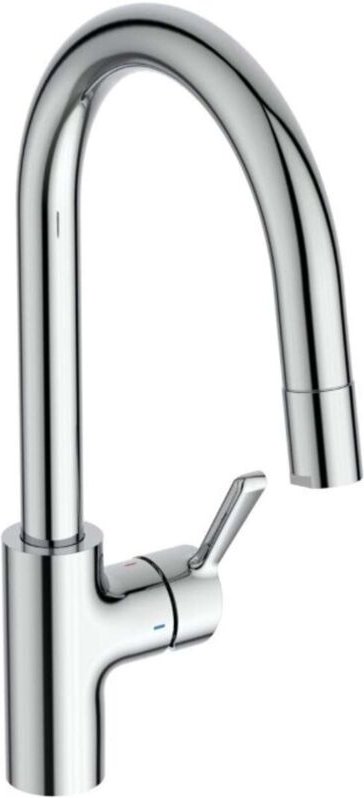 Ideal Standard Ceralife - Spültischarmatur mit ausziehbarem Auslauf, Chrom BE241AA