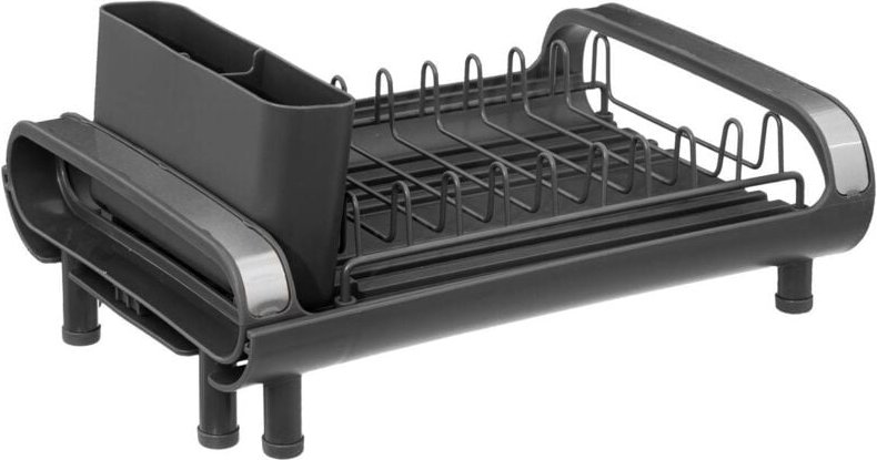 5five Simply Smart - Ausziehbares abtropfgestell für 9 teller etira grau - 5five