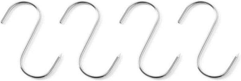 Hendi Fleischerhaken – Set aus 4 Haken, 4 Stk., 130x5mm