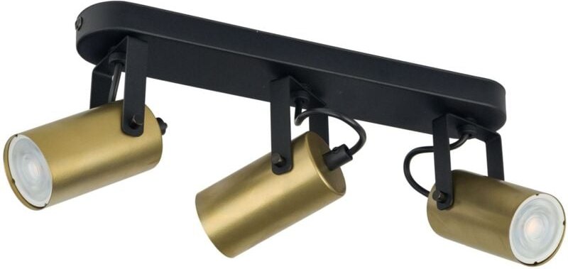 Licht-erlebnisse - Deckenstrahler 3-flammig GU10 klein b: 47 cm Spot Deckenlampe Deckenleuchte Wohnzimmer Flur