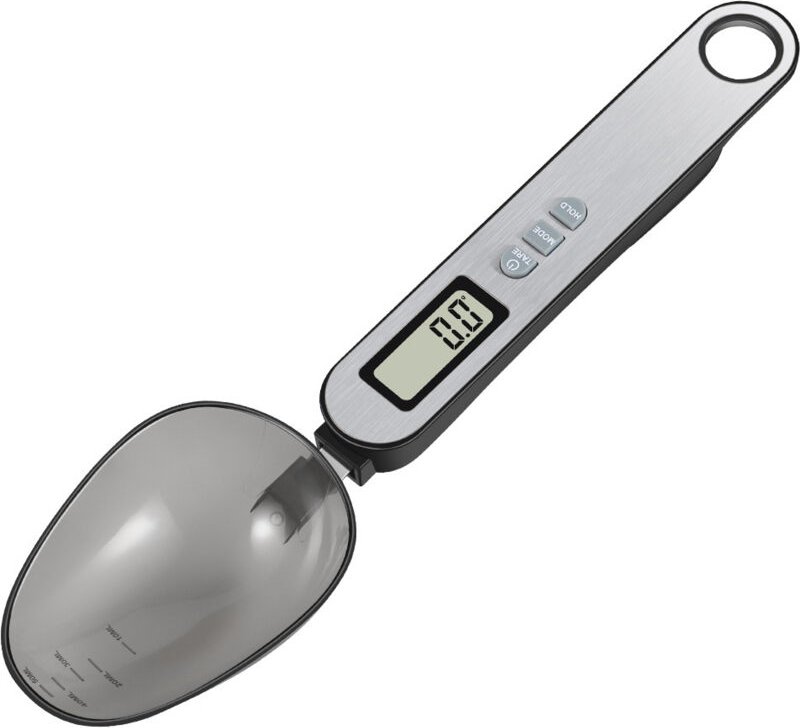 CCYKXA Elektronischer Messlöffel, Skala von 0,1 g bis 500 g, präzise mit LCD-Anzeige, abnehmbare und waschbare Mini-Küch...