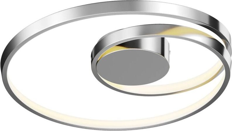 Lucande - led Deckenleuchte 'Maire' aus Aluminium dimmbar für Wohnzimmer & Esszimmer von