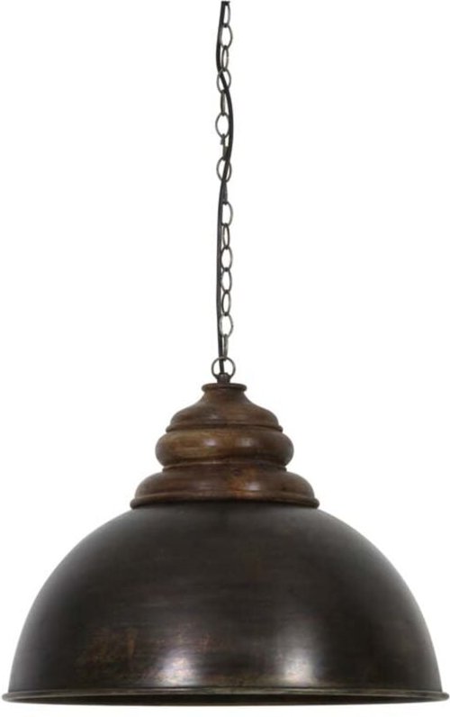 Hängeleuchte - Leia - schwarz - metall - ø 52cm - Light&living