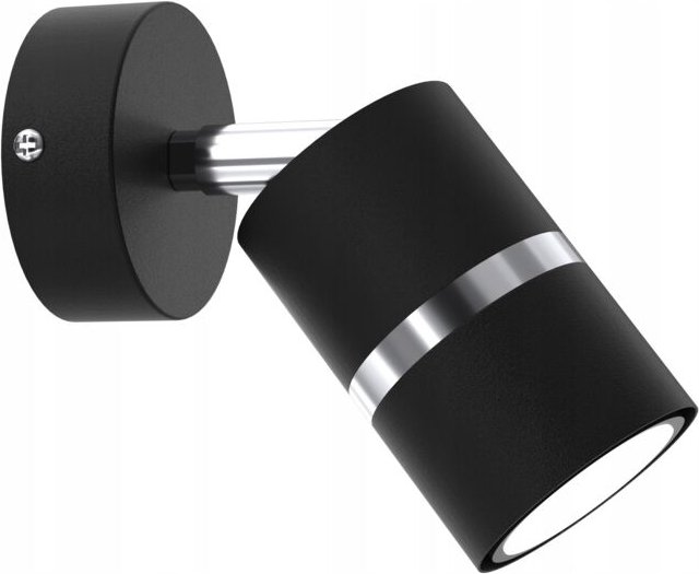 Thumbnail - Deckenleuchte Verstellbarer Spot Wandleuchte Rohr Silber