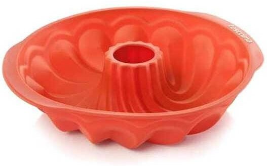 Silikon-Puddingform mit 24 cm niedrigem Kegel – Tescoma 629410