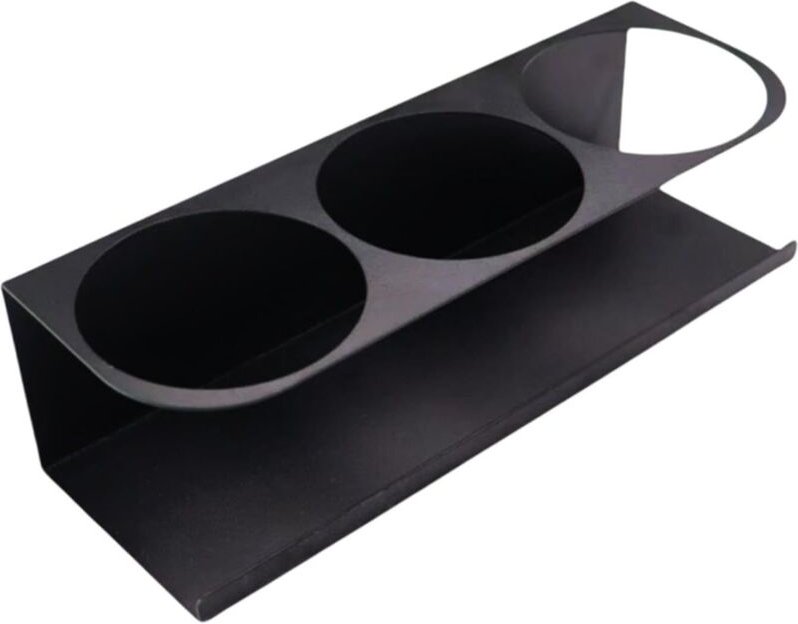 Gewürzregal & Flaschenhalter, Stahl-Küchenzubehör, seitlich hängender kompakter Kühlschrank-Organizer, für Küche, Bad un...