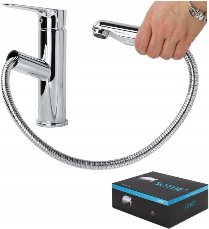Ausziehbarer Küchenhahn, Spülbeckenauslauf, Küchenarmatur, SOTBE