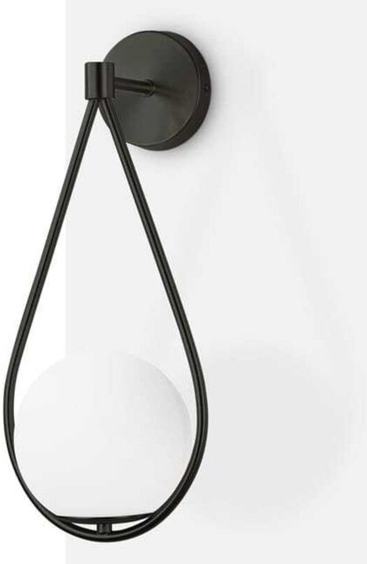 Glaskugel-Wandleuchte - E14