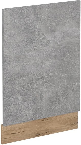 Geschirrspülblende R-Line, Beton, 45 cm ohne Arbeitsplatte, Vicco