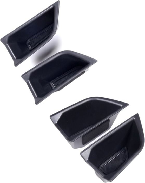 Tlily - Für E-2022 2023 Autotür-Aufbewahrungsbox, Zubehör zum Einsetzen der Griffbox-Ablage (Vorder- und Hintertür)