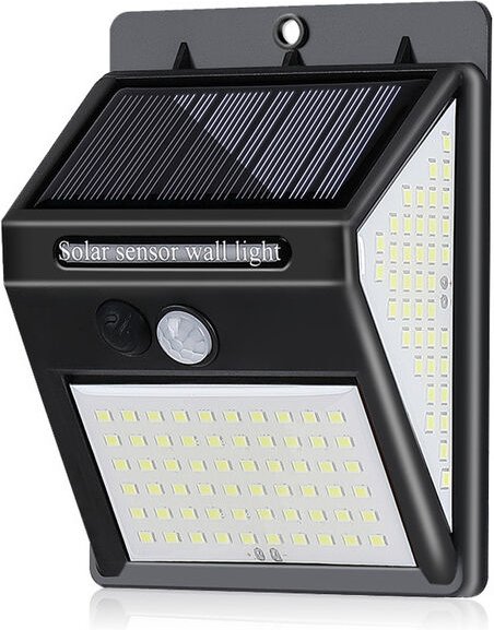 Solar Licht Im Freien Wasserdichte Wand Lampe mit Motion Sensor 144LED Solar Licht Außen Beleuchtung Sicherheit Lampe