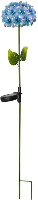 Star - Trading Solar-Erdspieß Hortensia, blau