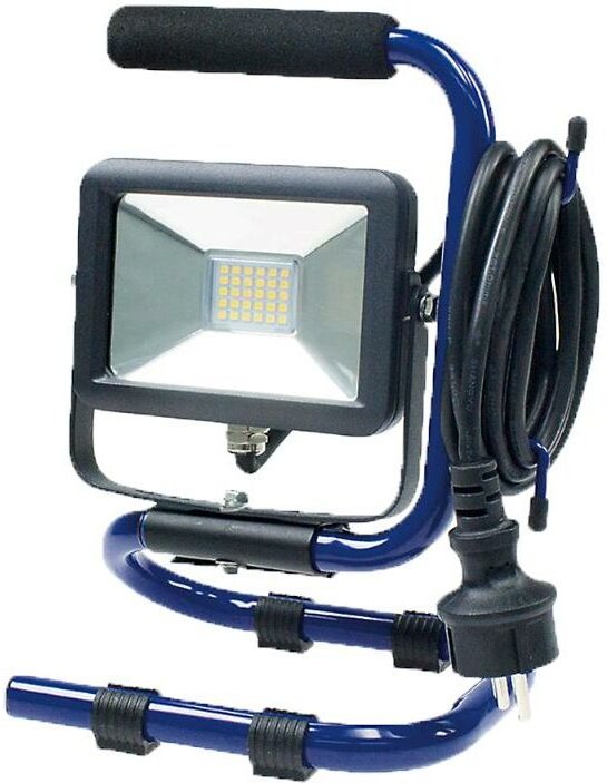 As-Schwabe LED-Strahler Samsung-Chip10W, klappbar, 2 m Kabel