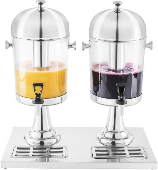 Kühlgetränkespender für Eis 2 x 7L