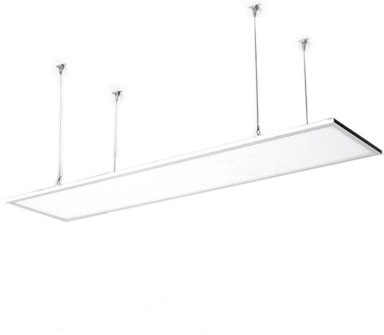 Thumbnail - LED-Panel 120x60 cm 60W 6000lm High Power boke + Aufhängeset No Flicker 4000K Individuell Neutralweiß