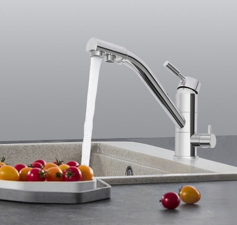 3 in 1 3 Wege Wasserfilter Küchenarmatur Wasserhahn Für Osmose Trinkwasserhahn
